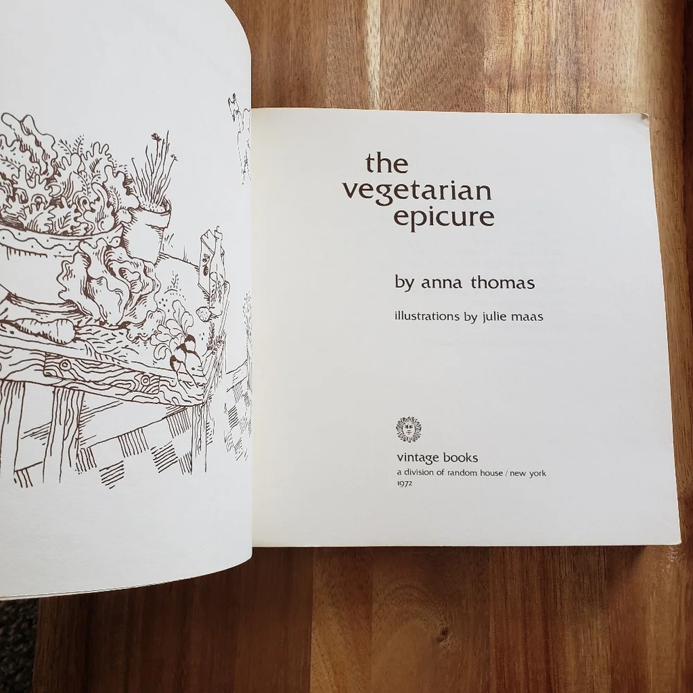 The Vegetarian Epicure by Anna Thomas